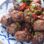 Thai Meatballs