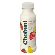 Chobani Greek Style Strawberry Banana Yogurt Drink
