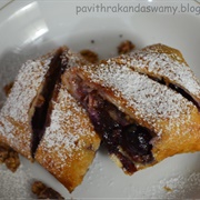 Blueberry Jam Burrito