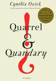 Quarrel &amp; Quandary (Cynthia Ozick)