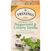 Twinings Peppermint & Creamy Vanilla Tea