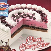 Choco Cherry Love Blizzard Cake