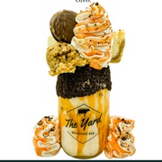The Yard Milkshake Bar Pumpkin Oreo Cheesecake Shake Boss Jr. Milkshake