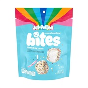 Jet-Puffed Marshmallow Bites Birthday Cake