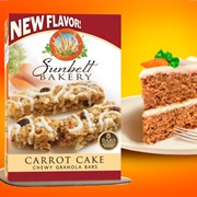 Carrot Cake Granola Bar