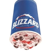 Raspberry Fudge Bliss Blizzard