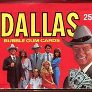 Donruss Dallas Bubble Gum Cards