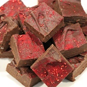 Chocolate and Raspberry Fudge