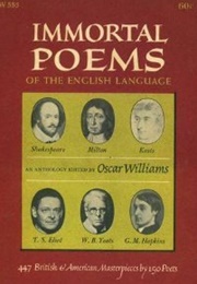Immortal Poems of the English Language (Ed. Oscar Williams)