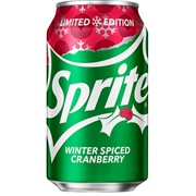 Sprite Winter Spiced Cranberry