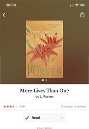 More Lives Than One (Libby Purves)