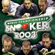 World Championship Snooker 2003