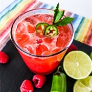 Raspberry Jalapeno Margarita