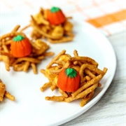 Butterscotch Pumpkin Haystacks