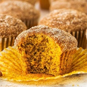 Cinnamon Sugar Pumpkin Muffins