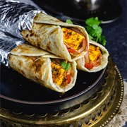 Achari Paneer Kati Roll