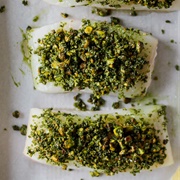 Matcha Crusted Fish