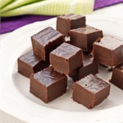 Chocolate and Bavarian Cream Fudge