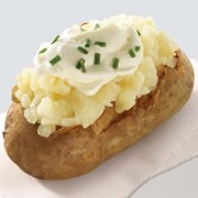 Wendy's Sour Cream & Chive Baked Potato