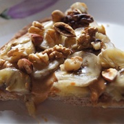 Banana Walnut Pizza