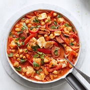 Spanish Cod and Chickpea Stew