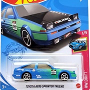 GTB26	031	Toyota AE86 Sprinter Trueno	HW Drift New in Mainline