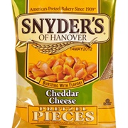 Snyder&#39;s Cheddar Cheese Pretzel Pieces