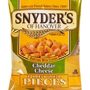 Snyder's Cheddar Cheese Pretzel Pieces