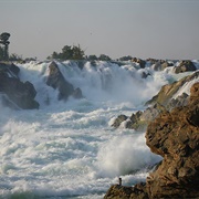 Khone Phapheng Falls (Widest Waterfall)