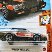 GTD44	218	'87 Buick Regal GNX (2nd Color)	Muscle Mania 			 			New in Mainline 			Kroger Exclusive