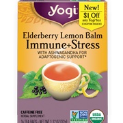Yogi Elderberry Lemon Balm Immune + Stress Tea