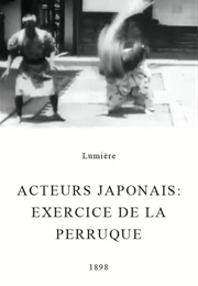 Acteurs Japonais: Exercice De La Perruque (1898)