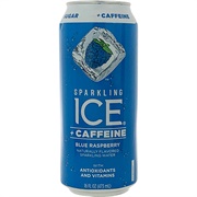 Sparkling Ice +Caffeine Blue Raspberry
