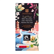 Milk Chocolate With Almond and Sea Salt