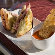 Croque Monsieur With Tomato Soup