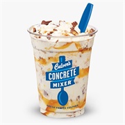 Salted Caramel Concrete Mixer® Made With Reese&#39;s® Peanut Butter Cups