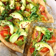 Avocado Lemon Pizza