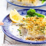Parmesan Crusted Cod
