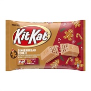 Kit Kat Gingerbread Cookie