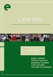 Eclipse Series 3: Late Ozu (1956)
