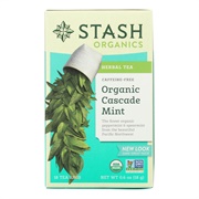 Stash Organic Cascade Mint Herbal Tea