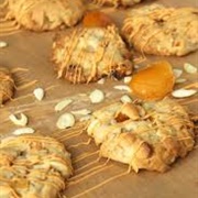 Apricot Almond Butterscotch Cookies