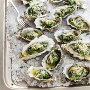 Oysters Rockefeller