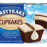 Tastykake Buttercream Iced Cupcake