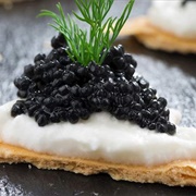 Caviar Canapes