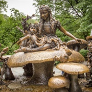 Alice in Wonderland Statue