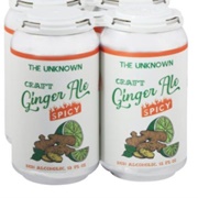 The Unknown Craft Ginger Ale Spicy