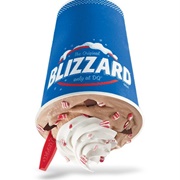 Peppermint Hot Cocoa Blizzard