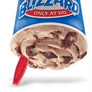 Molten Lava Cake Blizzard