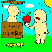 Fishpaste - Buying Apples From the Apple Stand